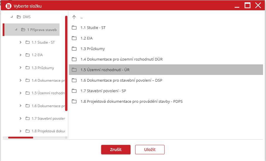 Data management system (DMS)